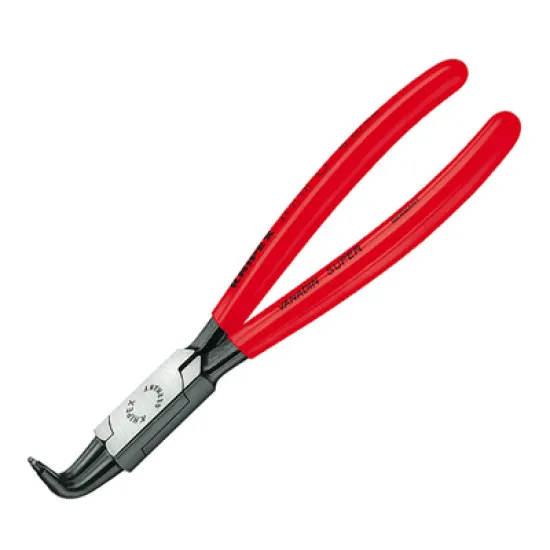 Клещи Knipex зегер извити с изолация 130 мм, 8-13 мм, 44 21 J01