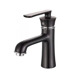 Смесител Inter Ceramic за умивалник в баня с керамична глава  стоящ, едноръкохватков, Olla ICF 148118ORB