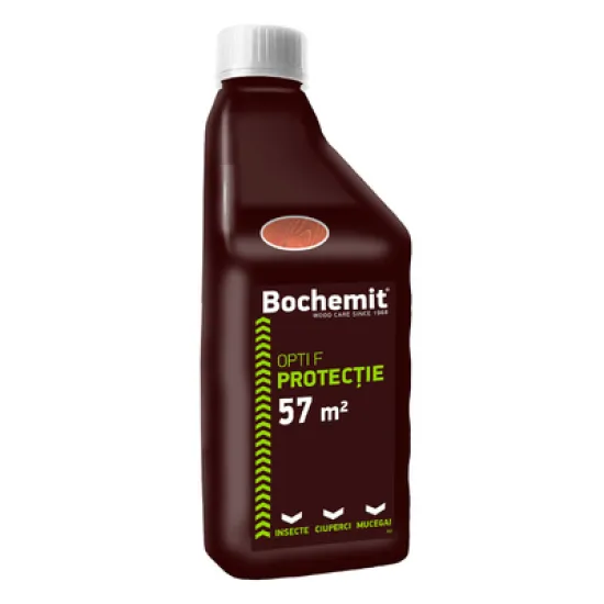 Препарат Bochemit за импрегниране за дърво 1 кг, кафяв, Optimal Forte