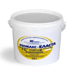 Мембрана Isomax хидроизолационна за покриви и тераси битумна 5 кг, черна, Elasta