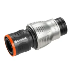 Съединител Gardena за маркуч с бърза връзка и стоп клапа пластмасов 3/4, Premium Съединител Gardena за маркуч с бърза връзка и стоп клапа пластмасов 3/4, Premium