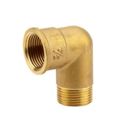 Коляно-нипел Gardena месингово за водопровод 3/4, 90 °