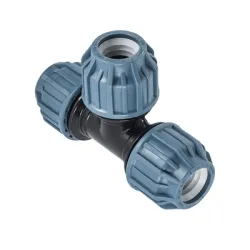 Тройник Elysee PP бърза връзка за PE тръби ф 90 мм, 16 bar, 334 Тройник Elysee PP бърза връзка за PE тръби ф 90 мм, 16 bar, 334