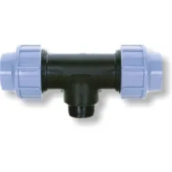 Тройник Filbo PP бърза връзка за PE тръби външна резба ф 25 мм x 3/4, 16 bar Тройник Filbo PP бърза връзка за PE тръби външна резба ф 25 мм x 3/4, 16 bar