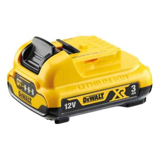 Батерия DeWALT акумулаторна Li-Ion за електроинструменти  12 V, 3 Ah, DCB124