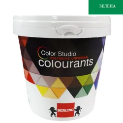 Боя Berling пигментна паста 1 л, светлозелена, RAL 97553, Color Studio LT Боя Berling пигментна паста 1 л, светлозелена, RAL 97553, Color Studio LT