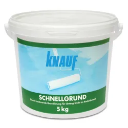 Грунд Knauf за бои и мазилки дълбокопроникващ бързосъхнещ 5 кг, Schnellgrund Грунд Knauf за бои и мазилки дълбокопроникващ бързосъхнещ 5 кг, Schnellgrund