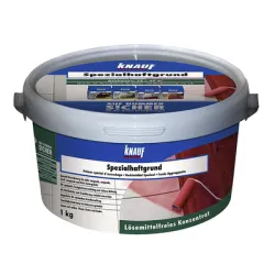 Грунд Knauf за бои и мазилки 1 кг, оранжев, Spezialhaftgrund Грунд Knauf за бои и мазилки 1 кг, оранжев, Spezialhaftgrund