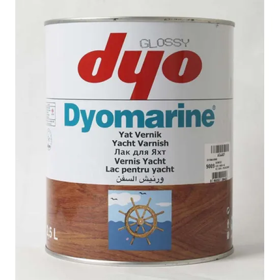 Лак Dyo алкиден яхтен 0.75 л, безцветен мат, Dyomarine