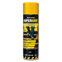 Спрей Rust-Oleum технически противоплъзгащ 0.5 л, флуоресцентно жълт, SuperGrip Anti-Slip Спрей Rust-Oleum технически противоплъзгащ 0.5 л, флуоресцентно жълт, SuperGrip Anti-Slip