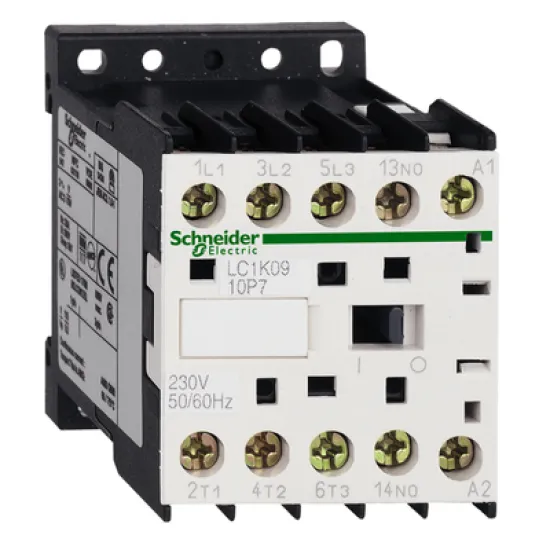 Контактор Schneider Electric променливотоков  3, 1 NO, 380 V, 16 A, TeSys K