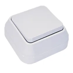 Ключ Makel електрически интериорен девиаторен открит монтаж, сх. 6, 10 A, бял, Surface Mounted Ключ Makel електрически интериорен девиаторен открит монтаж, сх. 6, 10 A, бял, Surface Mounted