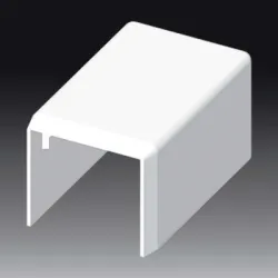 Капачка Kopos за кабелен канал PVC 24х22 мм, бяла, 8791 HB Капачка Kopos за кабелен канал PVC 24х22 мм, бяла, 8791 HB