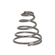 Пружина конусна натискова поцинкована ф 0.6х9 мм, 3.4 - 9.4 мм