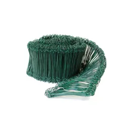 Тел Edma арматурна с куки за връзване ф 1.4x200 мм, 1000 бр. Тел Edma арматурна с куки за връзване ф 1.4x200 мм, 1000 бр.