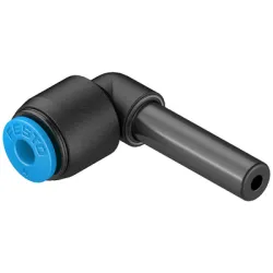 Съединител Festo пневматичен шлаух - шлаух Г-образен букса 6 мм, 4 мм, QSL-6H-4 Съединител Festo пневматичен шлаух - шлаух Г-образен букса 6 мм, 4 мм, QSL-6H-4