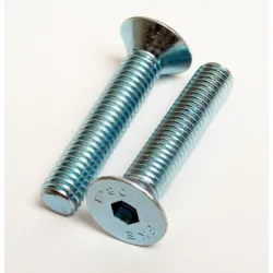 Болт Vipa с фрезенкова глава вътрешен шестостен поцинкован M4x16 мм, 0.7 мм, 8.8, DIN 7991