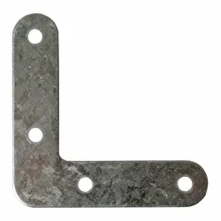 Планка BG плоска Г-образна 60x60x15х1 мм, 90 ° Планка BG плоска Г-образна 60x60x15х1 мм, 90 °