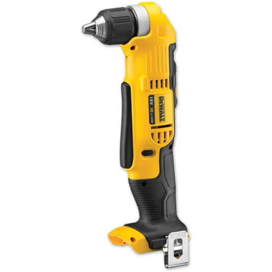 Винтоверт DeWALT акумулаторен ъглов без батерия и зарядно 18 V, 33 Nm, 1-10 мм, DCD740N