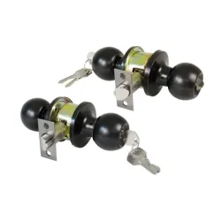 Дръжка Amig за брава тип топка въртяща се черна мат, 35-45 мм, 610 Дръжка Amig за брава тип топка въртяща се черна мат, 35-45 мм, 610