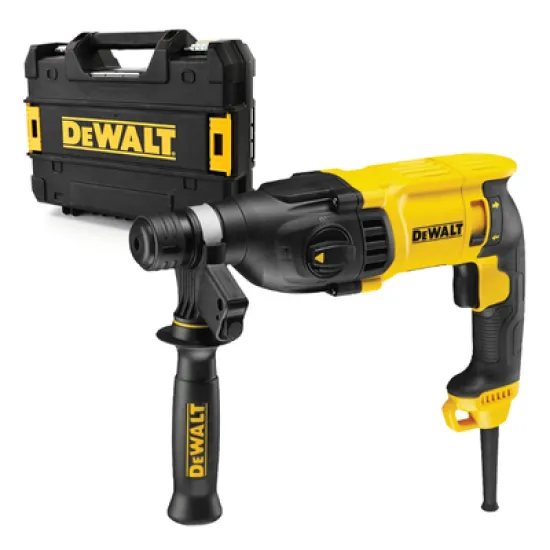 Перфоратор DeWALT електрически  SDS-plus, 800 W, 2.6 J, D25133K