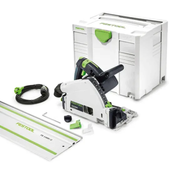 Циркуляр Festool ръчен електрически 1200 W, ф 160 мм, TS 55 FEBQ-Plus-FS