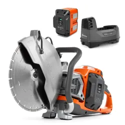 Ъглошлайф Husqvarna Construction акумулаторен 94 V, 4 Ah, 350 мм, 3400 об./мин, K 1 PACE Ъглошлайф Husqvarna Construction акумулаторен 94 V, 4 Ah, 350 мм, 3400 об./мин, K 1 PACE