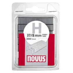 Скоби Novus за такери 10.6х0.75x6 мм, 2000 бр., Type H37 Скоби Novus за такери 10.6х0.75x6 мм, 2000 бр., Type H37