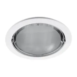 Тяло Vivalux за луничка стационарна за вграждане 23 W, 90 мм, 230 V, 20 IP, E27, 230 мм, бяло