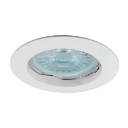 Тяло Vivalux за луничка за вграждане стационарна 50 W, 12 V, 20 IP, Gx5.3, 76 мм, бяло, Ring SL514