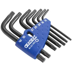 Ключ Expert Г-образен Torx комплект TX10 - TX40 мм, 7 бр.