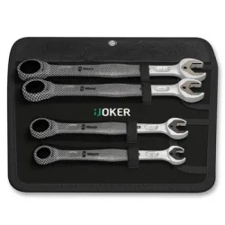 Ключ Wera звездогаечен комплект двустранен, с тресчотка, 10-19 мм, 4 бр. Ключ Wera звездогаечен комплект двустранен, с тресчотка, 10-19 мм, 4 бр.