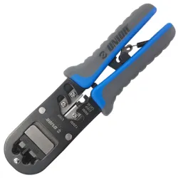 Клещи Unior кербовъчни за телефонни и компютърни конектори 190 мм, 9.65-11.68 мм, 6-12 мм, 427/4DG Клещи Unior кербовъчни за телефонни и компютърни конектори 190 мм, 9.65-11.68 мм, 6-12 мм, 427/4DG