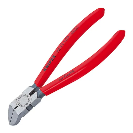 Клещи Knipex резачки челни, с изолация 160 мм, 72 11 160