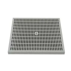 Решетка Devorex за дъждоприемна шахта за канални отводнителни системи от PP-C, без дръжка 33х380х380 мм, 8.5 kN, Xdrain