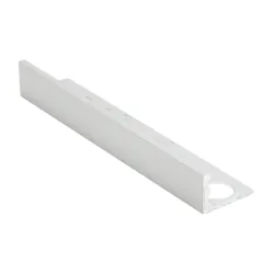 Лайстна Genesis за плочки алуминиева външен ъгъл права 10 мм, 2.5 м, светло сребро, ESA Лайстна Genesis за плочки алуминиева външен ъгъл права 10 мм, 2.5 м, светло сребро, ESA