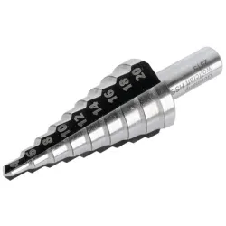 Свредло Wolfcraft за метал стъпаловидно 8-30 мм, 52.5 мм, HSS, 10 мм Свредло Wolfcraft за метал стъпаловидно 8-30 мм, 52.5 мм, HSS, 10 мм