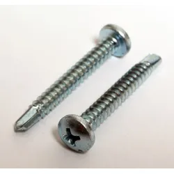 Винт Vipa самопробивен за метал 3.9x50 мм, полуобла, PH, DIN 7504N Винт Vipa самопробивен за метал 3.9x50 мм, полуобла, PH, DIN 7504N