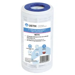 Патрон USTM за филтър за вода полипропиленов за многократна употреба 5, 70 µm, NET5