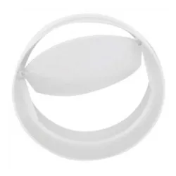 Клапа Haco обратна за вентилационна система  ф 125 мм, бяла, ZKP