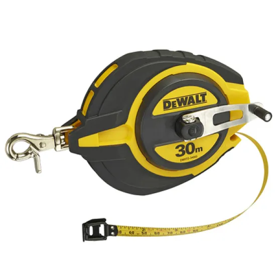 Ролетка DeWALT за големи дължини  30 м, DWHT0-34093