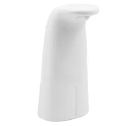 Дозатор Inter Ceramic стоящ за течен сапун и дезинфектант със сензор пластмасов, бял, ICSA 6689