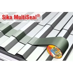 Лента Sika хидроизолационна с алуминиево фолио битумна 3 м, 100 мм, сива, Sika MultiSeal