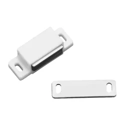 Шнапер Amig магнитен  58х15 мм, бял, 10 Шнапер Amig магнитен  58х15 мм, бял, 10