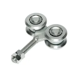 Количка Nova-Ferr за плъзгащи се врати за горно водене ф 24x20 мм, с 4 бр, стоманени ролки, 20 мм Количка Nova-Ferr за плъзгащи се врати за горно водене ф 24x20 мм, с 4 бр, стоманени ролки, 20 мм