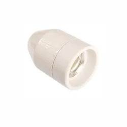 Фасунга Elprom-Elin за стандартна лампа висяща порцеланова E40, 400 W, бяла Фасунга Elprom-Elin за стандартна лампа висяща порцеланова E40, 400 W, бяла