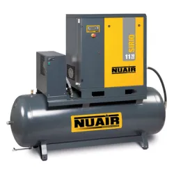 Компресор NUAIR винтов с ресивър, изсушител и ремъчна предавка 10 bar, 1000 л/мин, 10 к.с., Sirio 8-10-270 ES Компресор NUAIR винтов с ресивър, изсушител и ремъчна предавка 10 bar, 1000 л/мин, 10 к.с., Sirio 8-10-270 ES