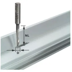 Фрезер Festool за алуминий канален ф 5х23/65 мм, ф 8 мм Фрезер Festool за алуминий канален ф 5х23/65 мм, ф 8 мм