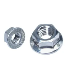 Гайка K&J Fastener фланшова поцинкована M3x3 мм, 0.5 мм, DIN 6923 Гайка K&J Fastener фланшова поцинкована M3x3 мм, 0.5 мм, DIN 6923