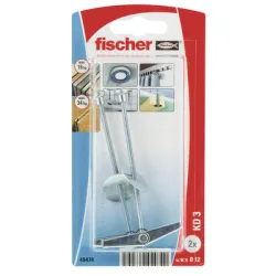 Дюбел Fischer метален разгъващ се с пружина, 2 бр./блистер M3x90 мм, KD 3 K NV Дюбел Fischer метален разгъващ се с пружина, 2 бр./блистер M3x90 мм, KD 3 K NV